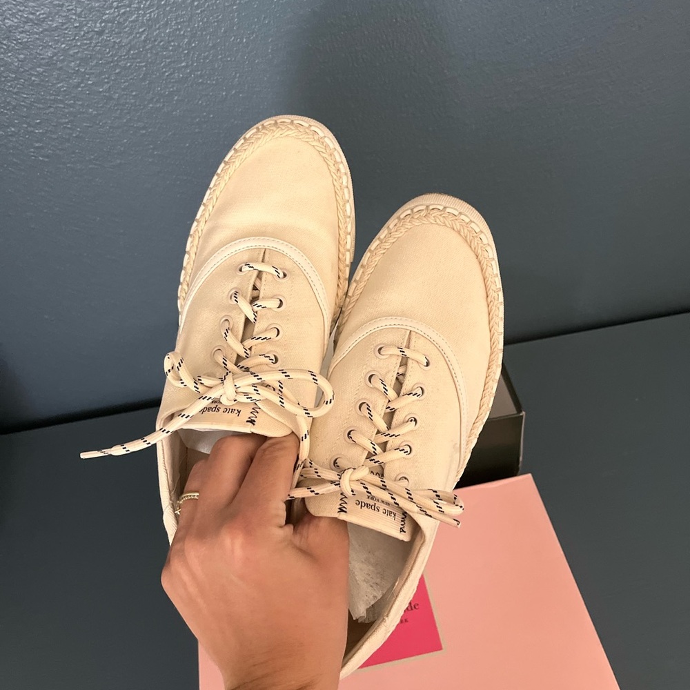 ♠️ KATE SPADE ♠️ Boat Party Canvas Shoes